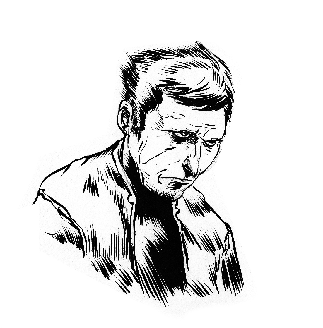 Featured image of post Sketch Sad Man Drawing Just a tribute not related fanart